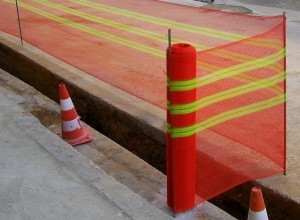 Redes de seguridad para obras en carreteras