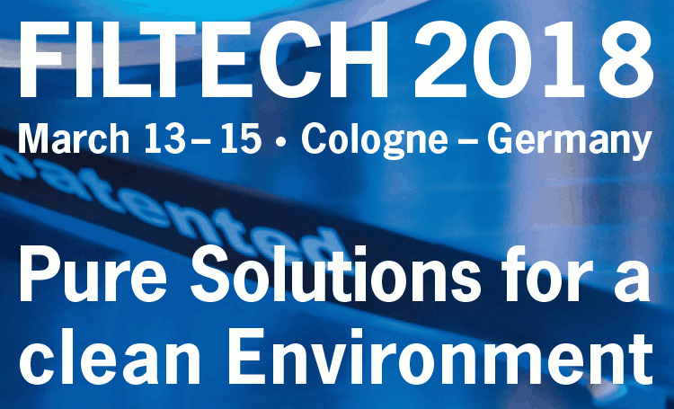 Filtech 2018 – Cologne / 13 – 15 March, 2018