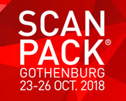 Scanpack 2018 – Göteborg, Sweden / 23 – 26 October 2018