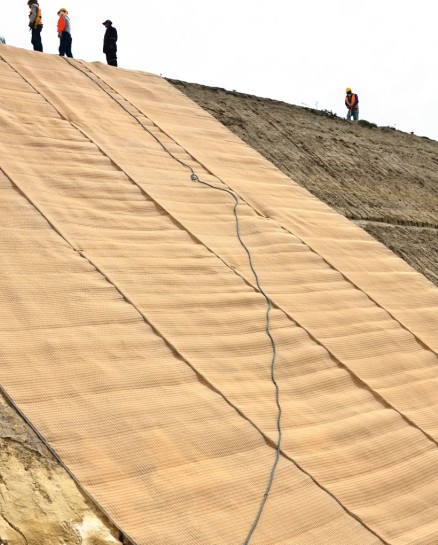 Tapis de contrôle de l'érosion